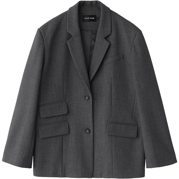 Twill Blazers Women | Twil Blazer Women | Chic Blazer | Outerwear |