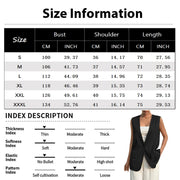 Fashion Design Suit Vest Lady Vintage V-neck Work Casual Loose