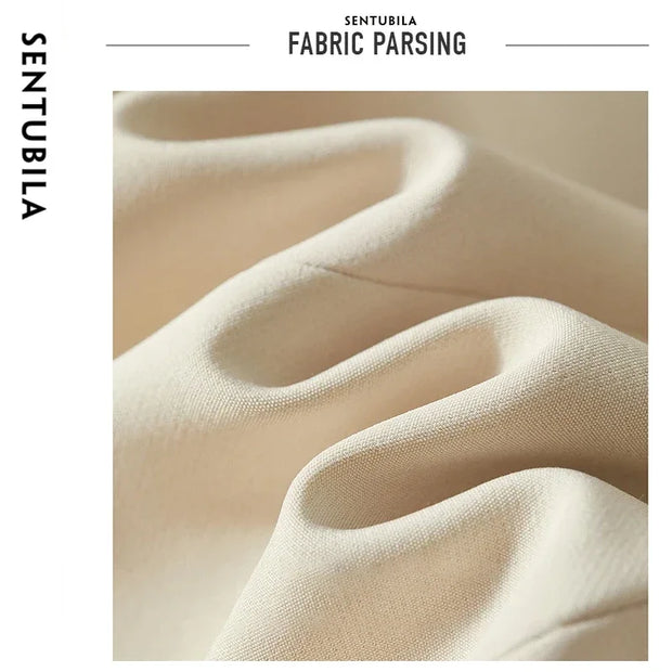 SENTUBILA Blazer Women 2024 Spring Autumn Elegant Fashion Office Lady