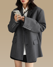 Twill Blazers Women | Twil Blazer Women | Chic Blazer | Outerwear |
