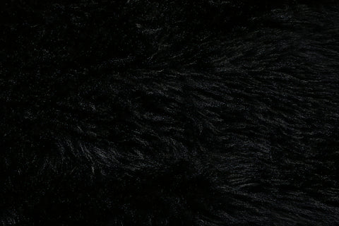 Fluffy wool & leather women 's jacket