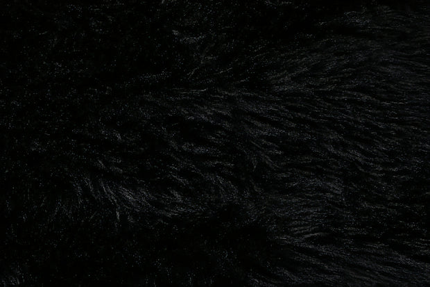 Fluffy wool & leather women 's jacket